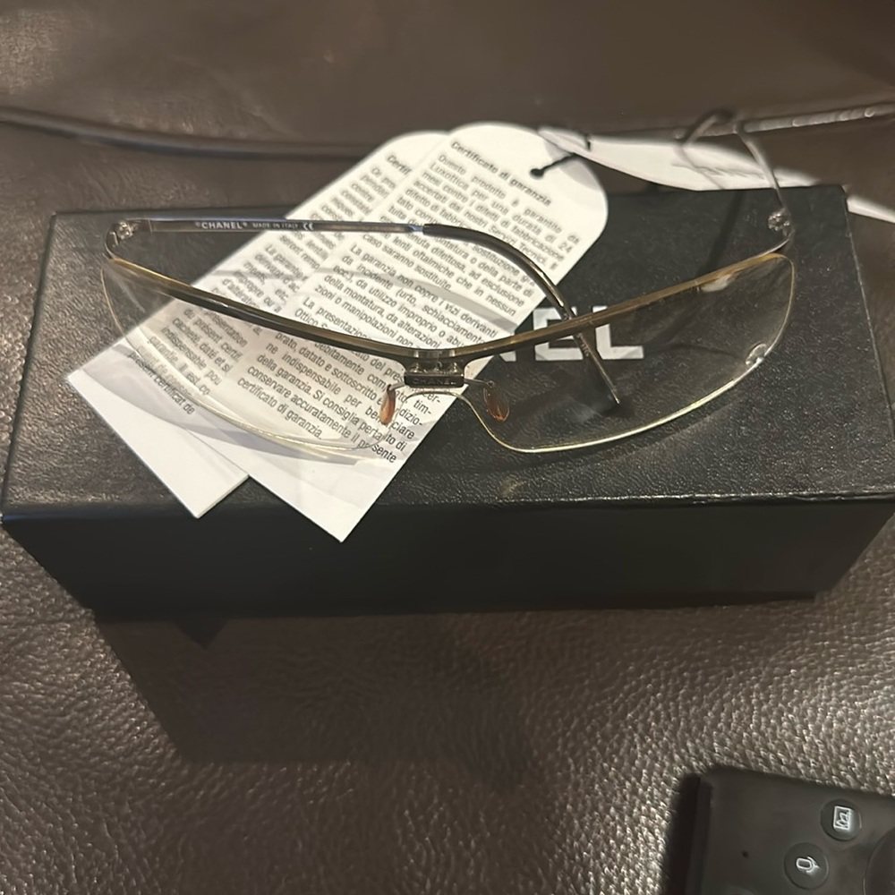 CHANEL Shield Gradient Sunglasses